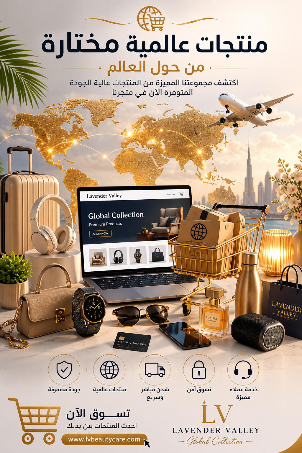 منتجات عالمية مختارة بعناية