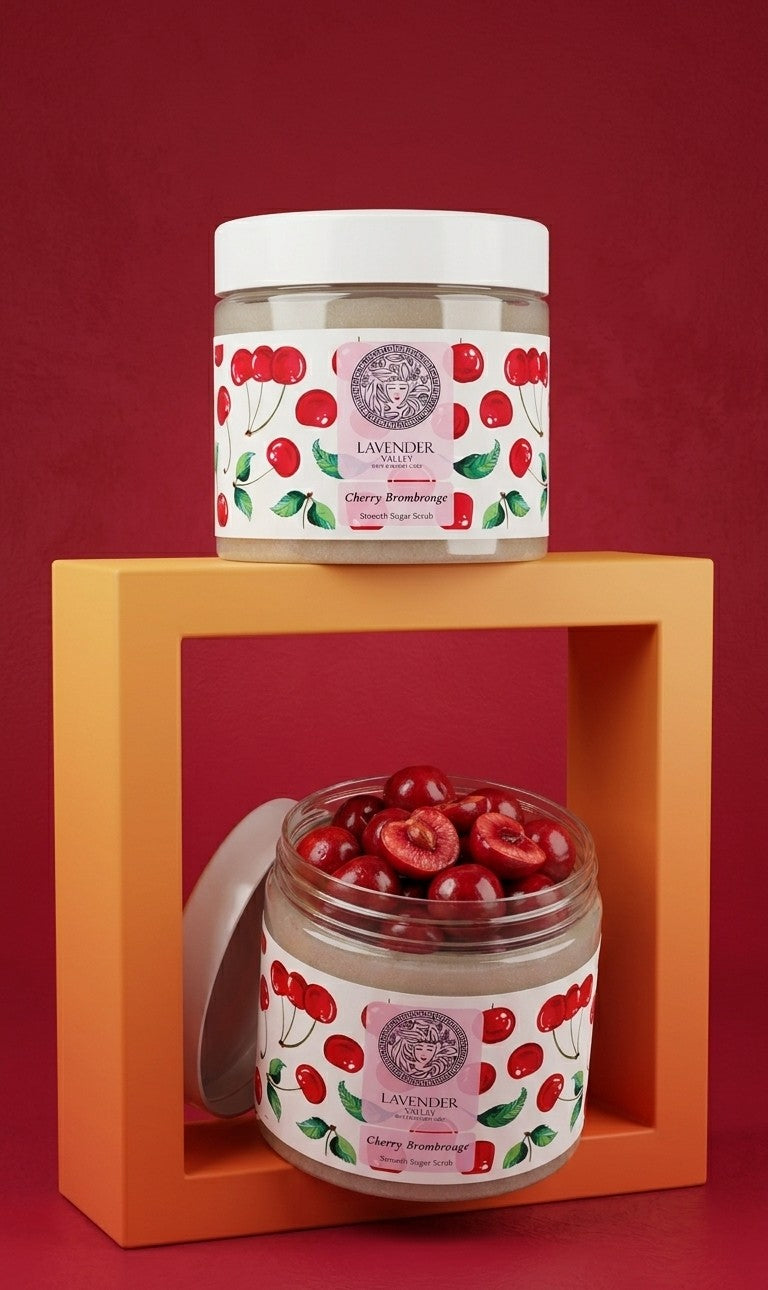 CHERRY BROMBROUGE 🍒 
Sugar Scrub