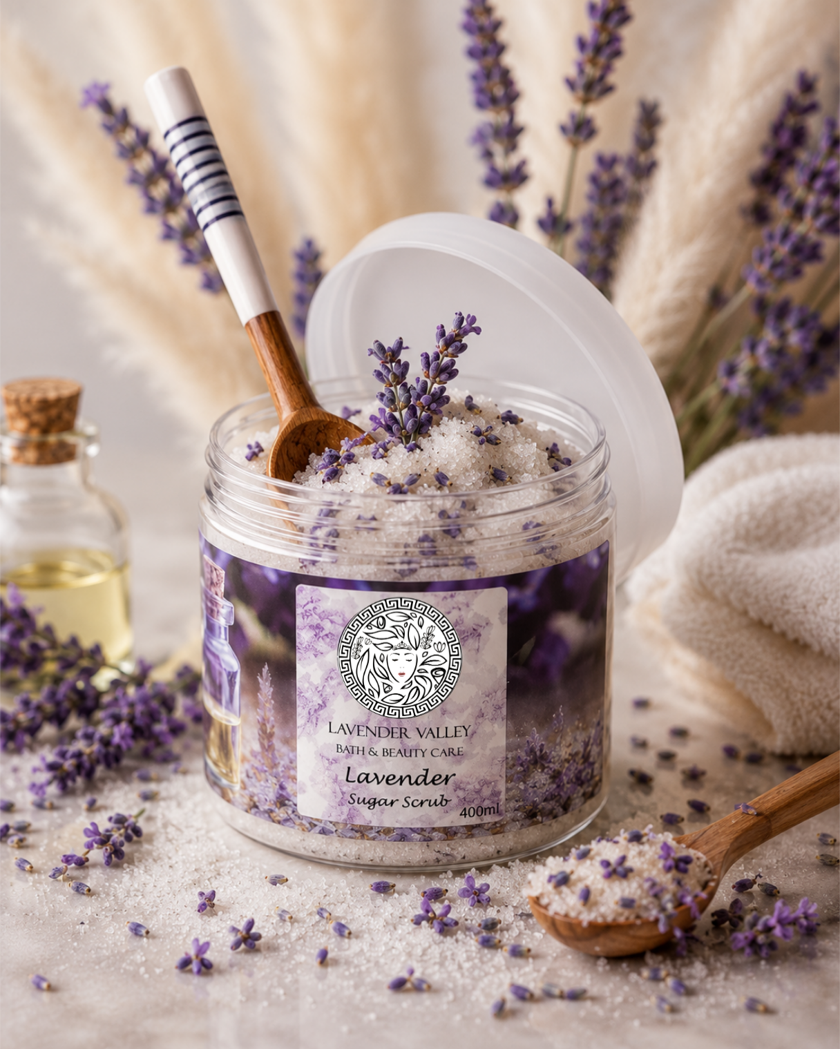LAVENDER 
BODY SUGAR SCRUB