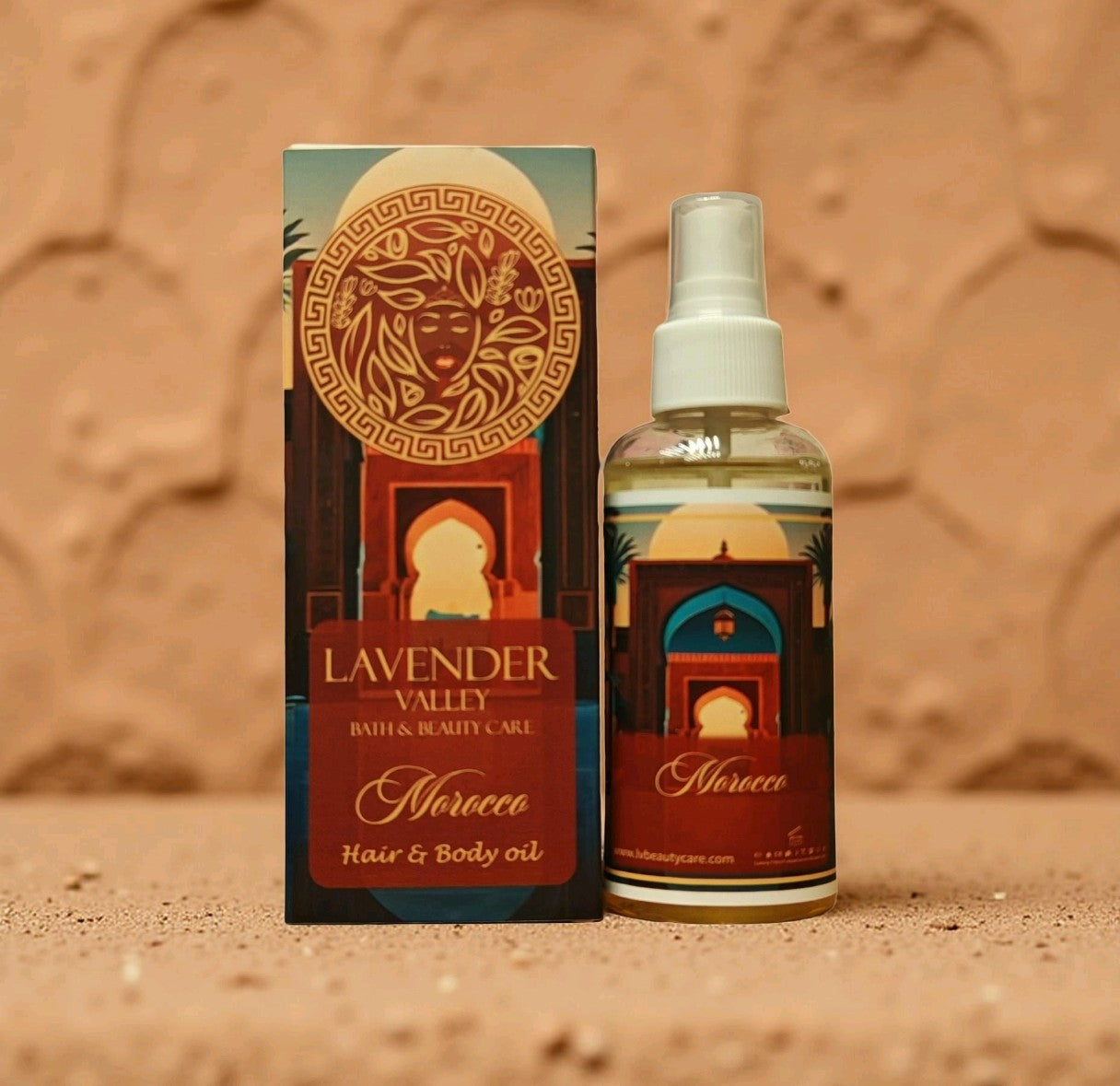 Morocco - زيت عطري للجسم والشعر -