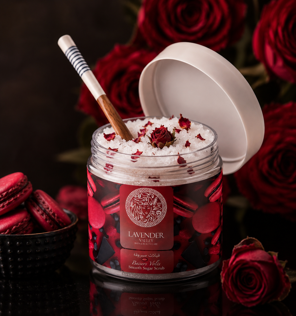 Baisers volés Sugar Scrub 
قبلات مسروقة مقشر الجسم