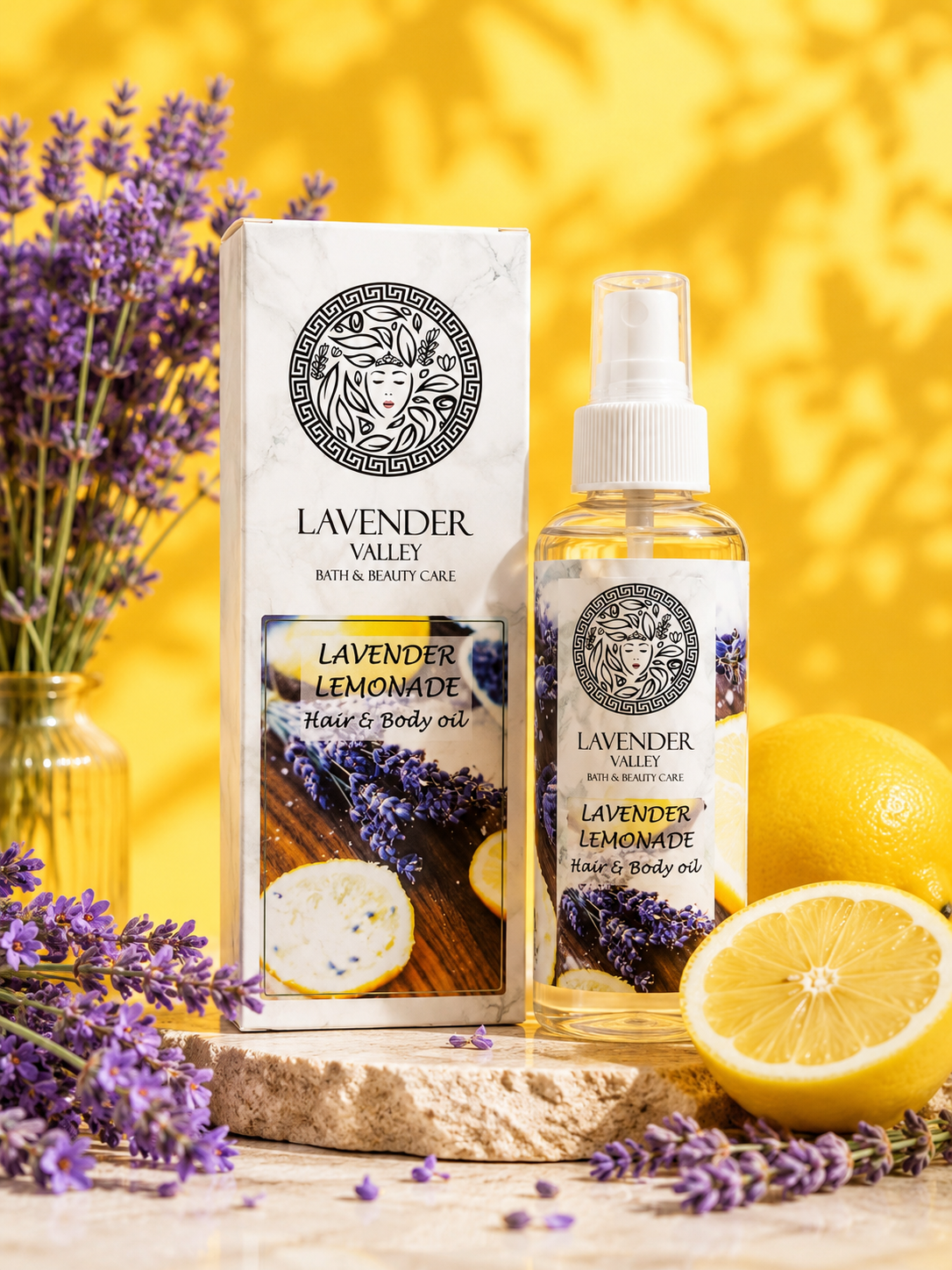 LAVENDER LEMONADE 
HAIR & BODY OIL