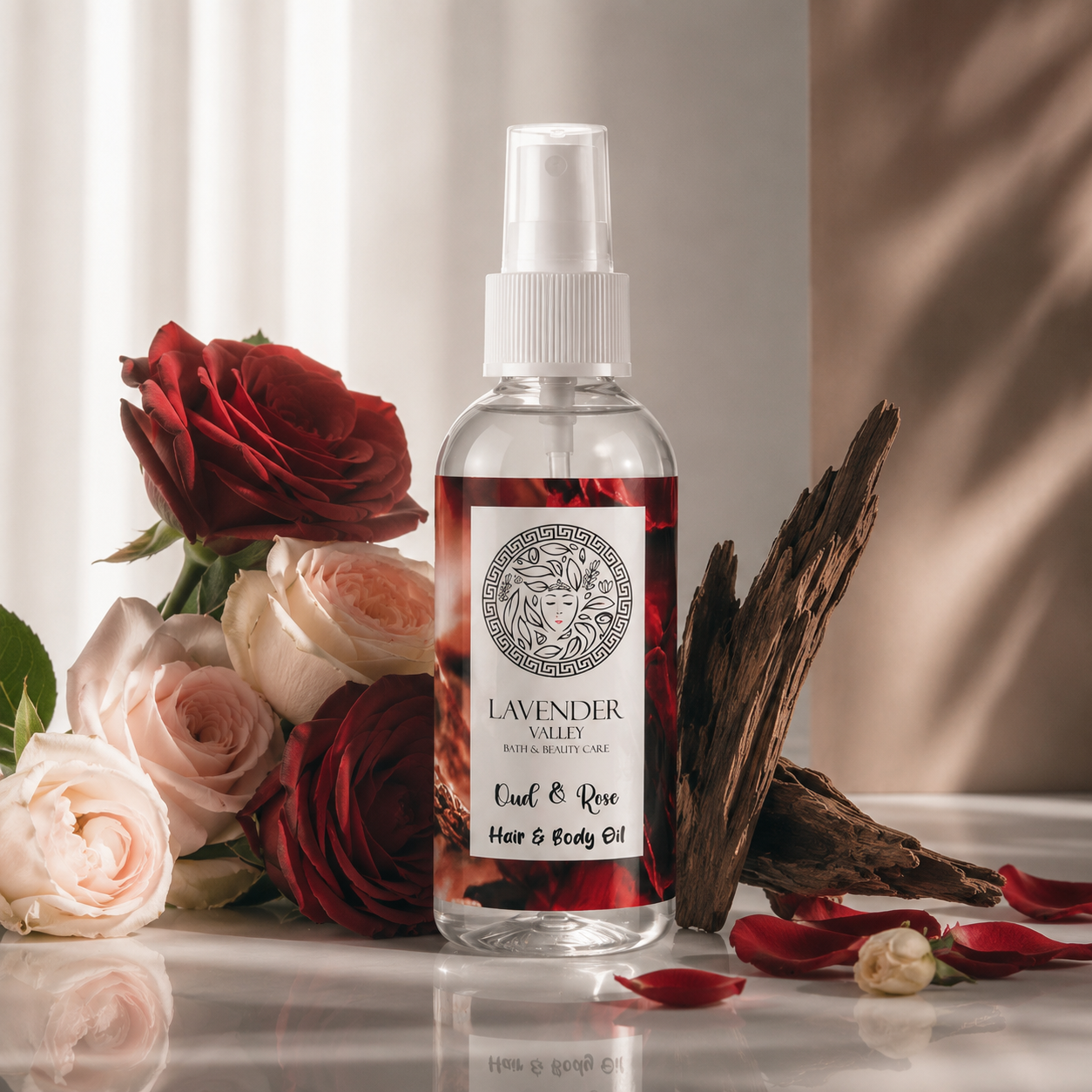 OUD & ROSE
Hair & Body Oil